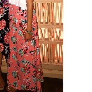 Minkpink Floral Maxi Skirt